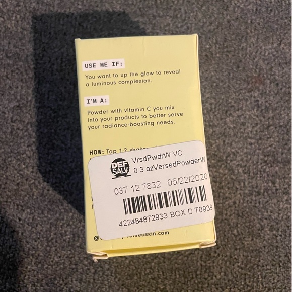 VERSED - Found The Light Powder with Vitamin C - Aging -New In Box 3oz - Picture 6 of 6